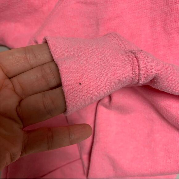 Neon Pink Rehoboth Beach DE Hoodie Girl’s Small Sweatshirt Pullover Fall Cozy - Picture 6 of 9